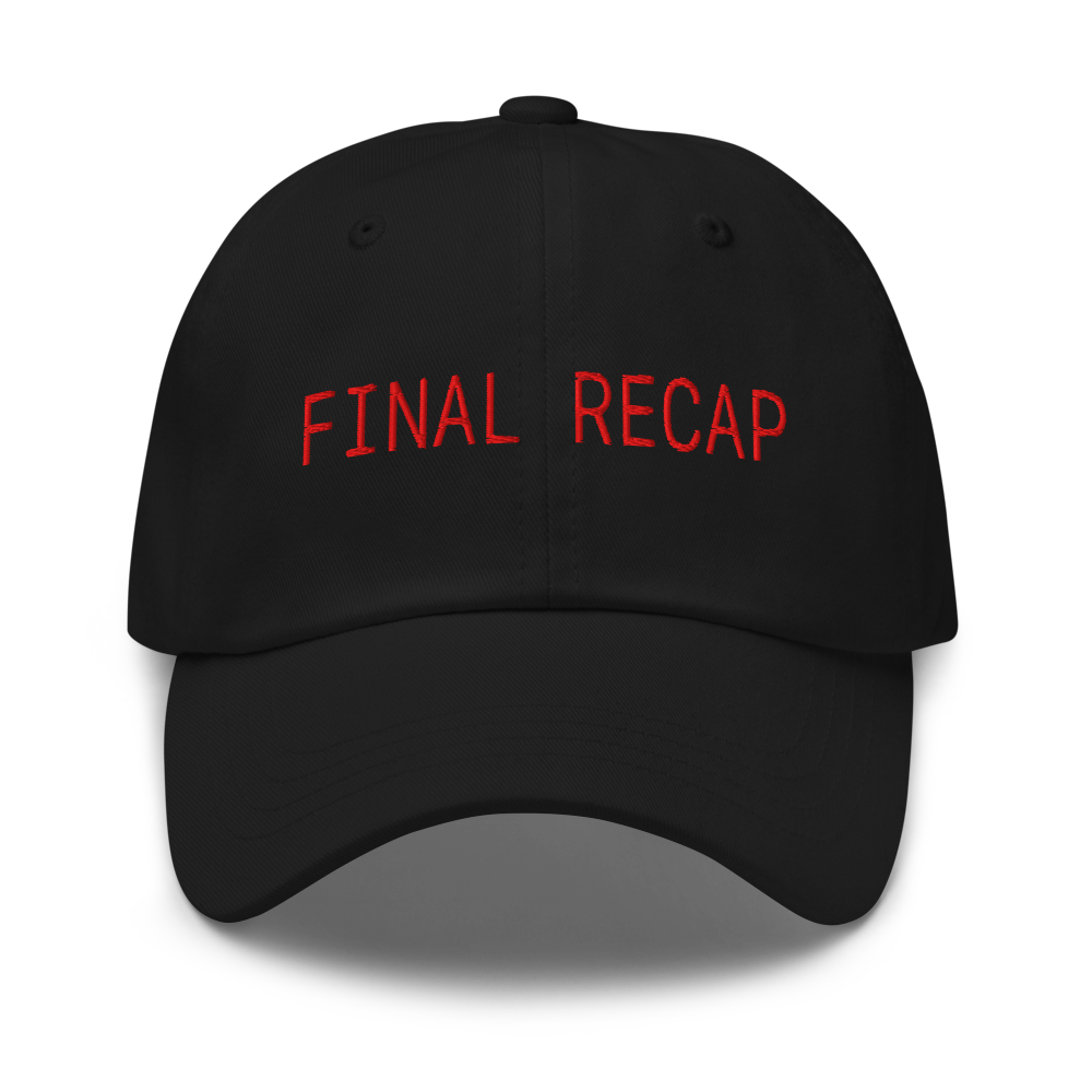 FINAL RECAP CAP — front